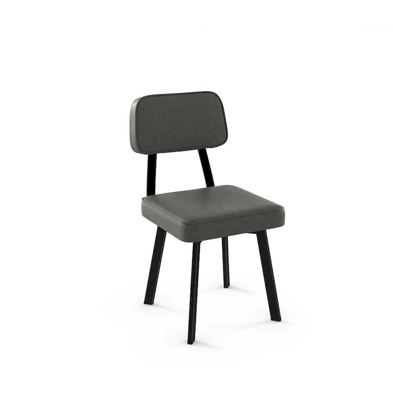 Amisco Clarkson Upholstered Dining Chair with Metal Legs