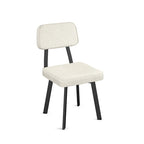Amisco Clarkson Upholstered Dining Chair with Metal Legs