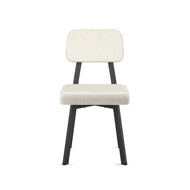 Amisco Clarkson Upholstered Dining Chair with Metal Legs