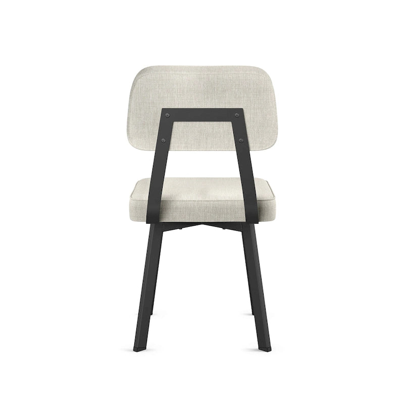 Amisco Clarkson Upholstered Dining Chair with Metal Legs