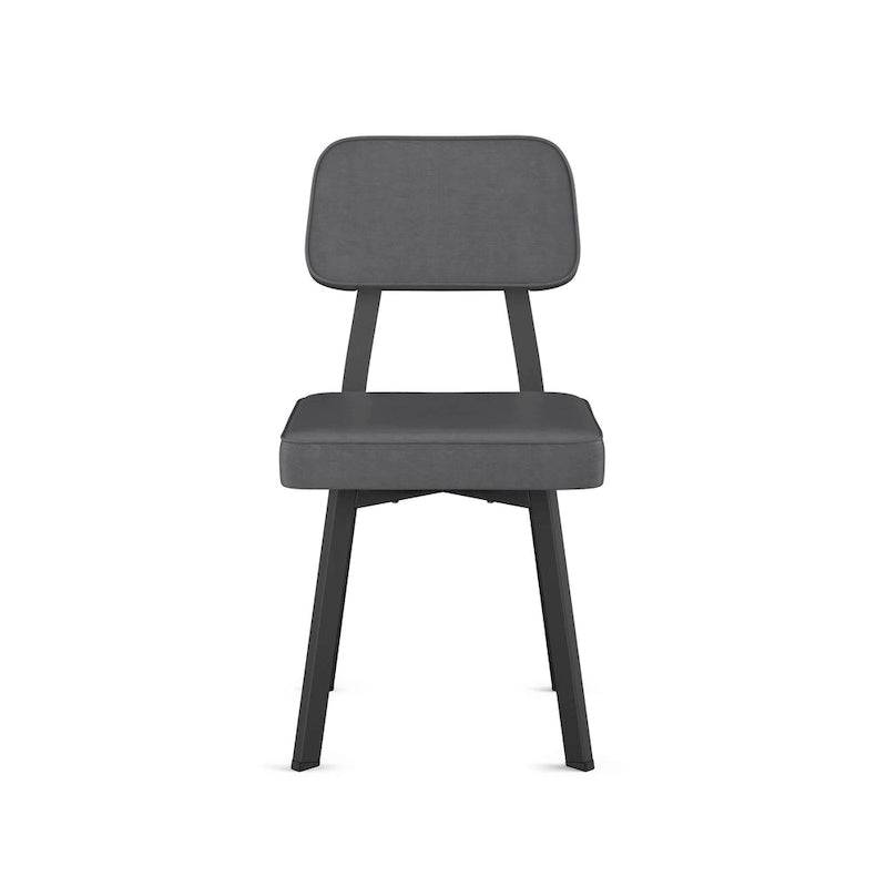 Amisco Clarkson Upholstered Dining Chair with Metal Legs