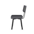 Amisco Clarkson Upholstered Dining Chair with Metal Legs