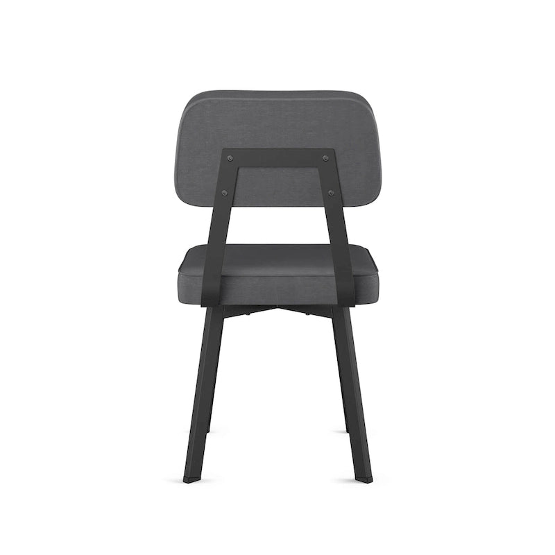Amisco Clarkson Upholstered Dining Chair with Metal Legs