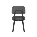 Amisco Clarkson Upholstered Dining Chair with Metal Legs