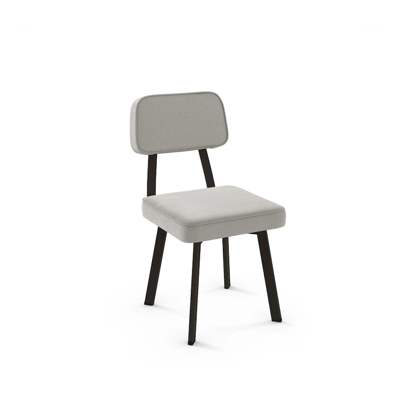 Amisco Clarkson Upholstered Dining Chair with Metal Legs