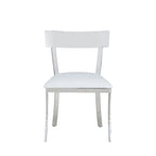 Somette Melanie Curved Back Dining Chair, Set of 2