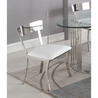 Somette Melanie Curved Back Dining Chair, Set of 2