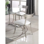 Somette Melanie Curved Back Dining Chair, Set of 2