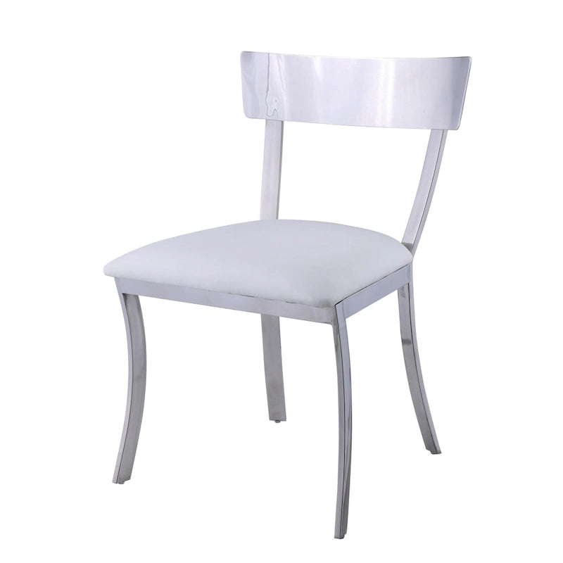 Somette Melanie Curved Back Dining Chair, Set of 2