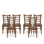 Prestage Rubberwood Dining Chairs (Set of 6) by Christopher Knight Home