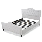 Virgil Queen-size Upholstered Tufted Bed by Christopher Knight Home