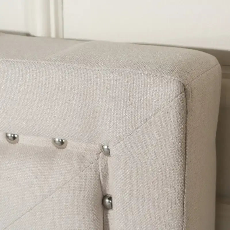 Virgil Queen-size Upholstered Tufted Bed by Christopher Knight Home