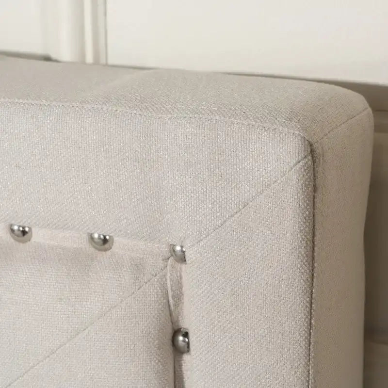Virgil Queen-size Upholstered Tufted Bed by Christopher Knight Home