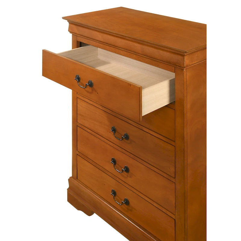 Louis Phillipe 5-drawer Bedroom Chest