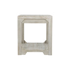Fregine Whitewash Casual Rectangular End Table
