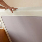 JASIWAY Cotton Line Beige Sofa With Wood Frame