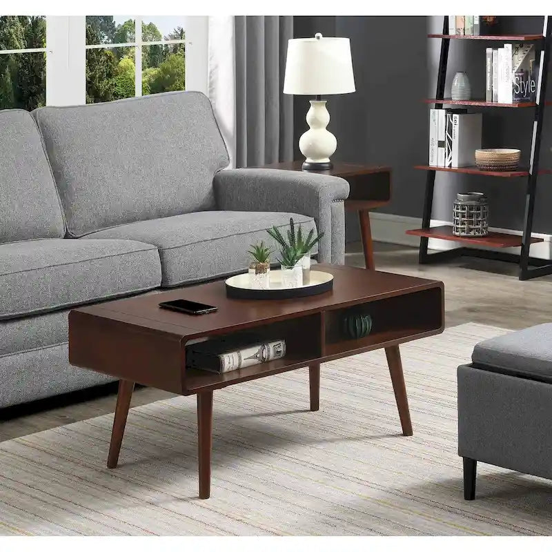 Convenience Concepts Napa Coffee Table with Shelf
