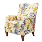 Palma 32 Floral Upholstered Arm Chair by Jennifer Taylor Home