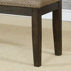 The Gray Barn Ruddy Road Farmhouse 63-inch Rectangle Espresso Dining Bench