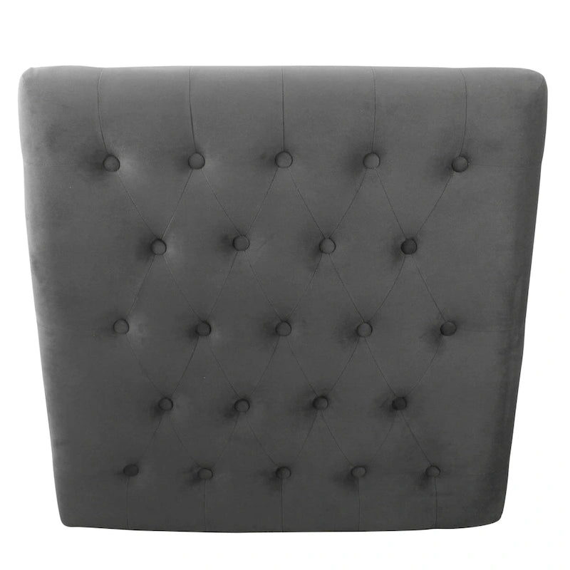 HomePop Tufted Top square cocktail Ottoman