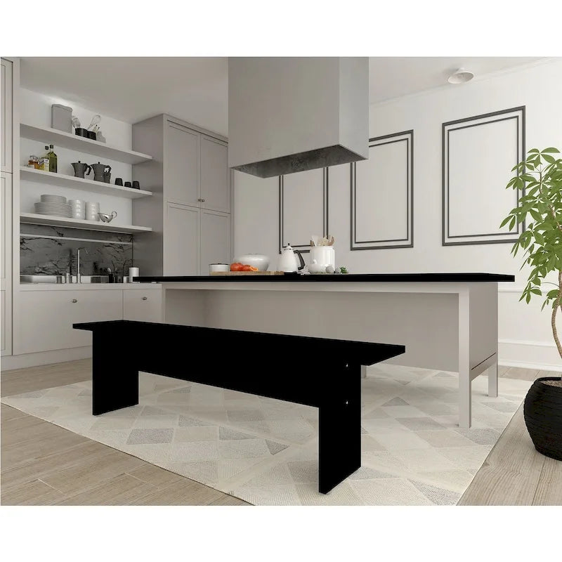 Manhattan Comfort Nomad 67.91 Modern Dining Bench