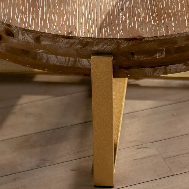 31.29 Modern Retro Splicing Round Coffee Table