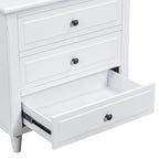 3-Drawer Wood Cabinet
