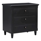 3-Drawer Wood Cabinet