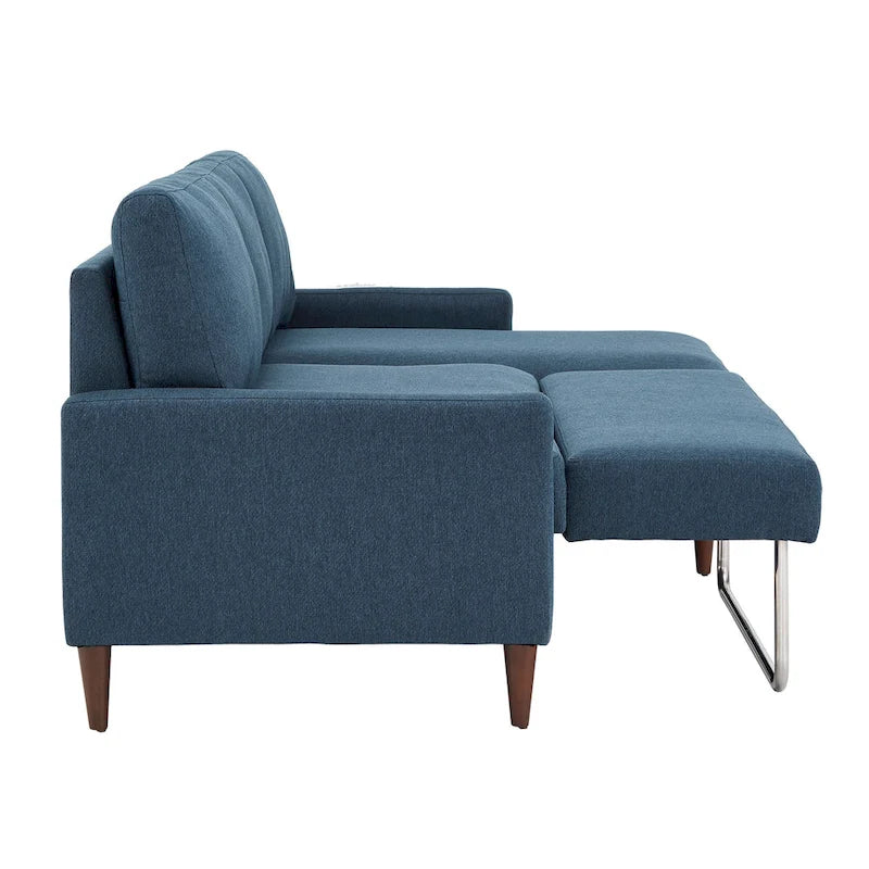 Parker Convertible Sofa with Right Facing Storage Chaise by iNSPIRE Q Modern