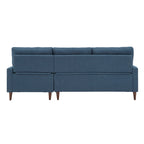 Parker Convertible Sofa with Right Facing Storage Chaise by iNSPIRE Q Modern