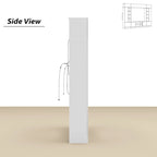 Wall Unit TV Stand with Bookshelves for TVs up to 70, Modern Console