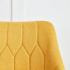 Corvus Abigail Upholstered Accent Chair with Metal Legs