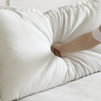 123 Upholstered Sectional Sofa Minimalist Velvet Couch