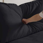 123 Upholstered Sectional Sofa Minimalist Velvet Couch