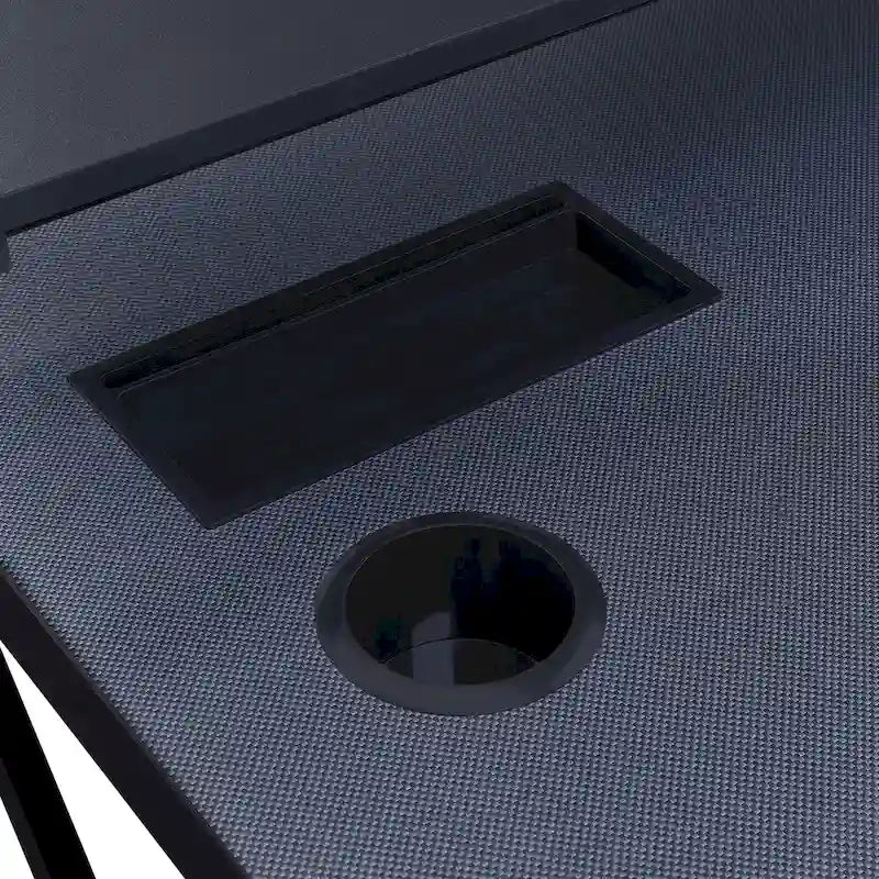 Emulator Battlestation Gaming Desk with RGB LED Lights