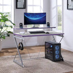 Emulator Battlestation Gaming Desk with RGB LED Lights