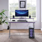 Emulator Battlestation Gaming Desk with RGB LED Lights