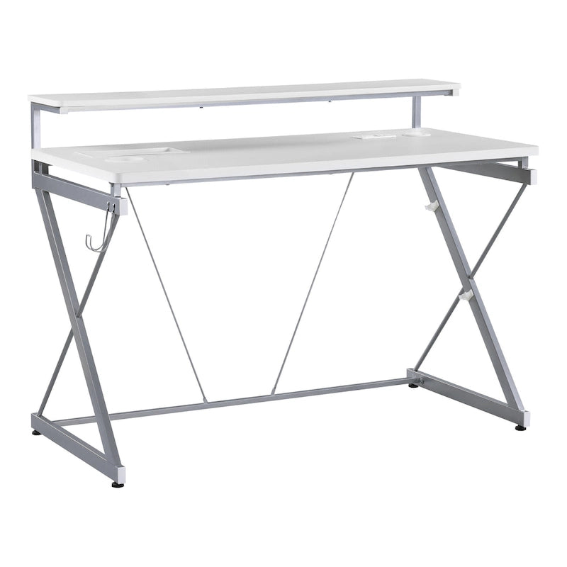 Emulator Battlestation Gaming Desk with RGB LED Lights