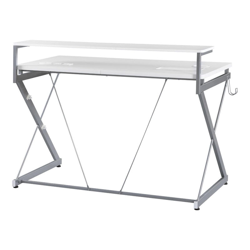 Emulator Battlestation Gaming Desk with RGB LED Lights