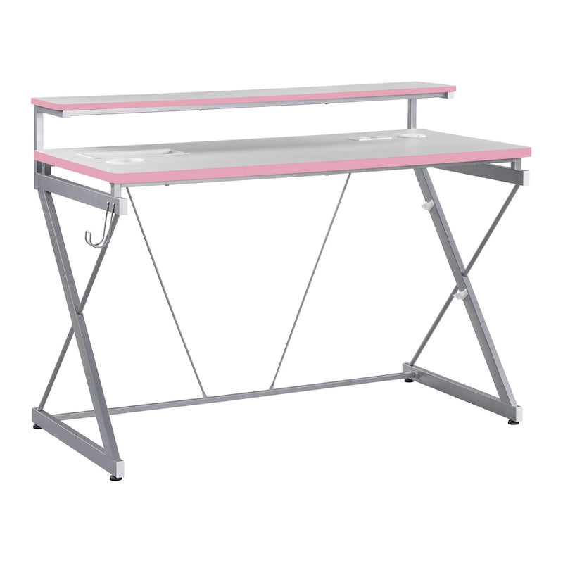 Emulator Battlestation Gaming Desk with RGB LED Lights