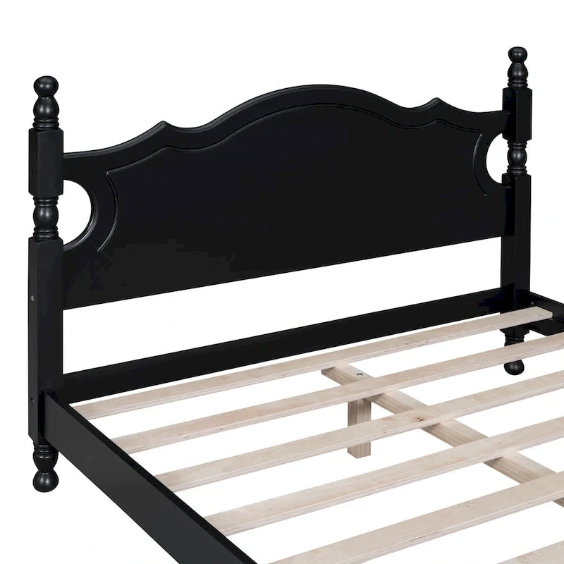 Full Size Wood Platform Bed Frame