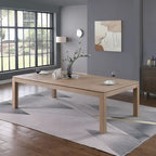 Olivia 8ft Driftwood Ash Billiard Slate Pool Table with Dining Top