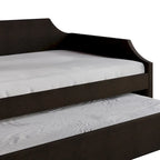 CraftPorch Elegance Linen Upholstered Twin Size Daybed with Trundle
