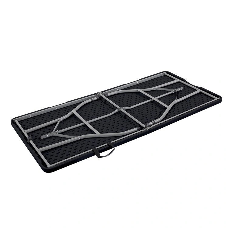 Folding Table Foldable Table Portable Collapsible Table Multipurpose Rectangular Resin Fold Up Table for Outdoor Camping
