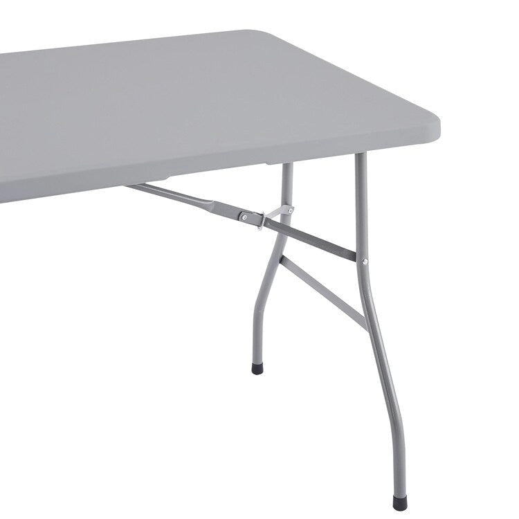 Folding Table Foldable Table Portable Collapsible Table Multipurpose Rectangular Resin Fold Up Table for Outdoor Camping