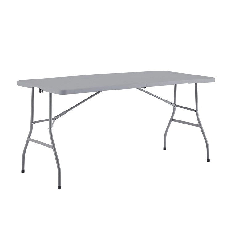 Folding Table Foldable Table Portable Collapsible Table Multipurpose Rectangular Resin Fold Up Table for Outdoor Camping