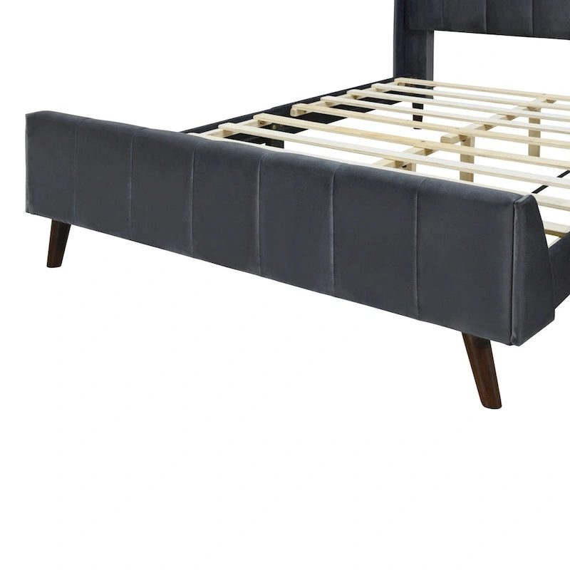 Full Size Upholstered Platform Bed