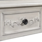 52 Modern and Contemporary Curved Console Table Sofa Table Entryway Table for Hallway Living Room with 4 Drawers and 1 Shelf