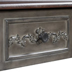 52 Modern and Contemporary Curved Console Table Sofa Table Entryway Table for Hallway Living Room with 4 Drawers and 1 Shelf