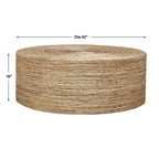 Uttermost Rora Woven Round Coffee Table